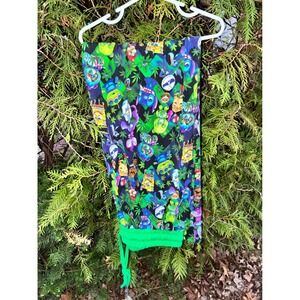 Serial Bamboo Baked Buddies Collection Green Lounge Pants Medium NWT